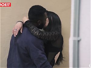 porn star pummels Random fledgling guy With wifey Filming