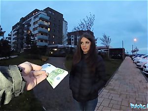 Public Agent mind-blowing timid Russian babe romped by a stranger