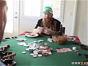 Sarah Jessie porking her spouses poker buddy